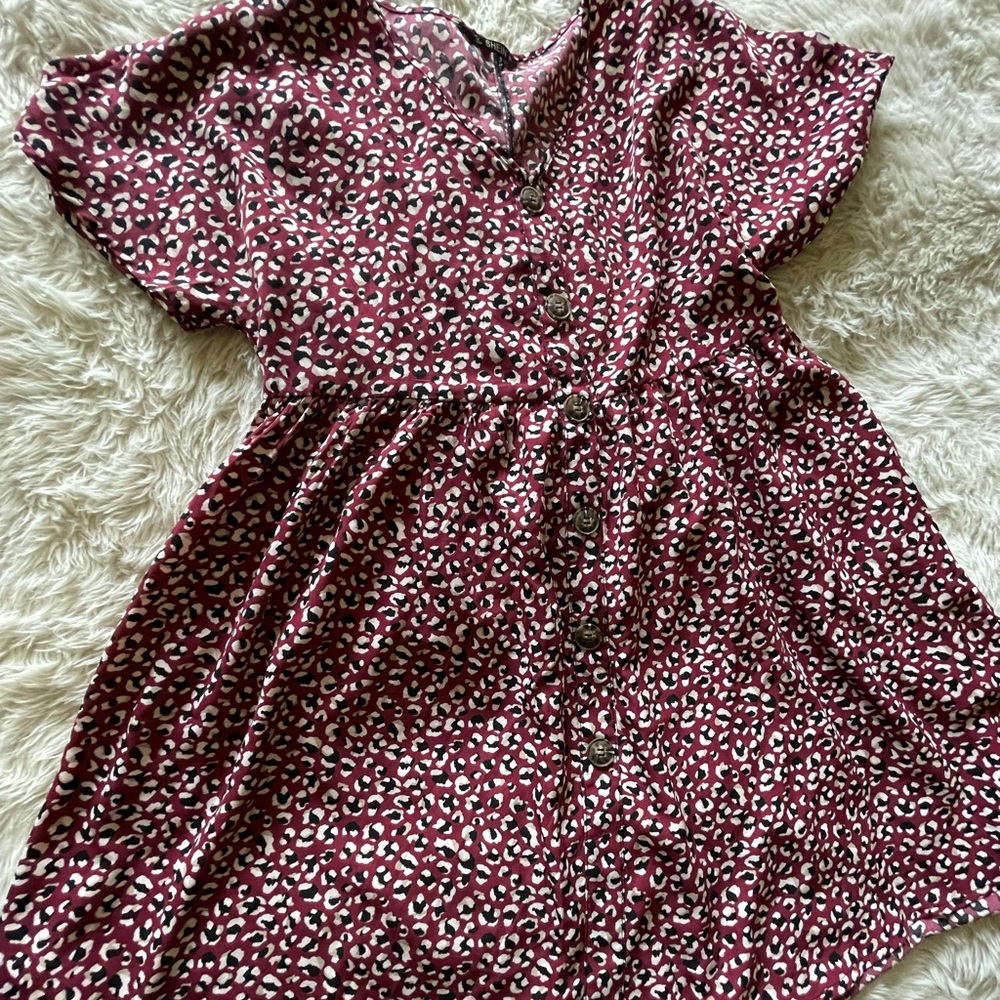 ‼️2 for $10‼️ SHEIN Leopard Print Babydoll Dress
